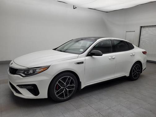 Snow White Pearl 2020 Kia Optima SX Turbo