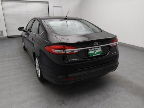Shadow Black 2018 Ford Fusion Hybrid S