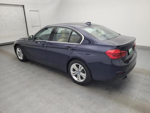 Blue 2017 BMW 330