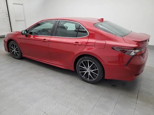 Supersonic Red 2021 Toyota Camry SE