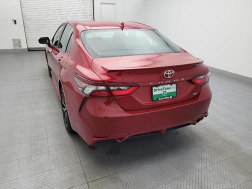 Supersonic Red 2021 Toyota Camry SE