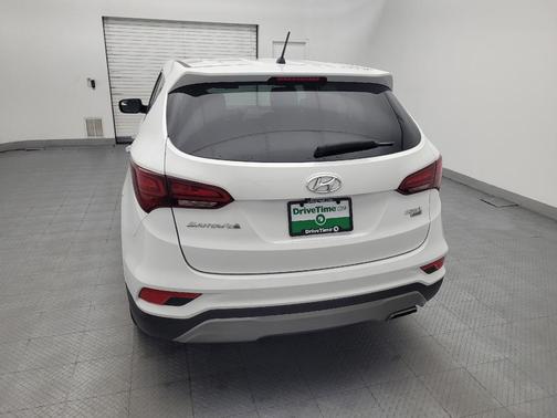Pearl White 2018 Hyundai Santa Fe Sport 2.4L