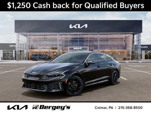 Aurora Black Pearl 2026 Kia K5 GT-Line AWD