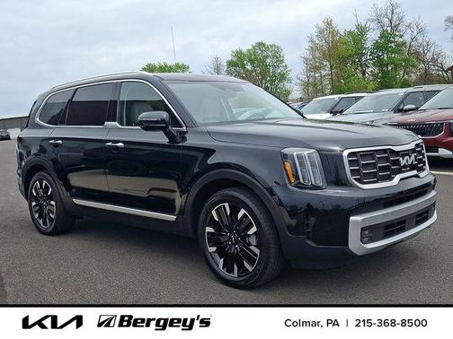 Ebony Black 2024 Kia Telluride SX Prestige