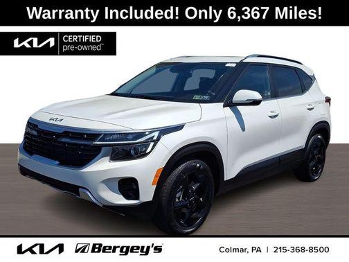 Snow White Pearl 2026 Kia Seltos EX