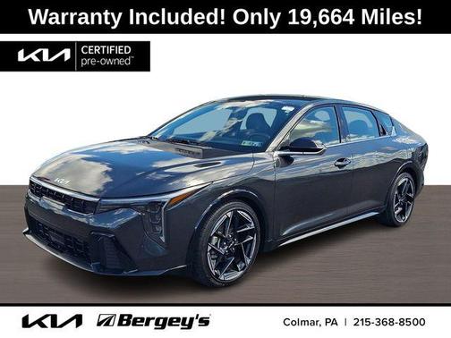 Interstellar Gray 2025 Kia K4 GT-Line