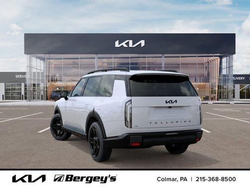 Glacial White Pearl 2027 Kia Telluride Hybrid X-Line SX