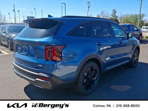 Mineral Blue 2026 Kia Sorento Hybrid SX Prestige