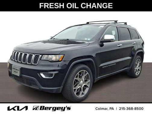 Diamond Black Crystal Pearlcoat 2020 Jeep Grand Cherokee Limited