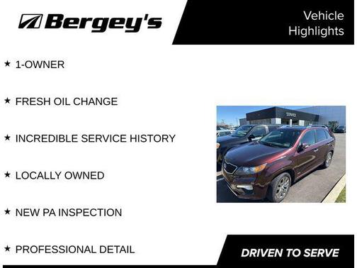 Dark Cherry 2013 Kia Sorento SX