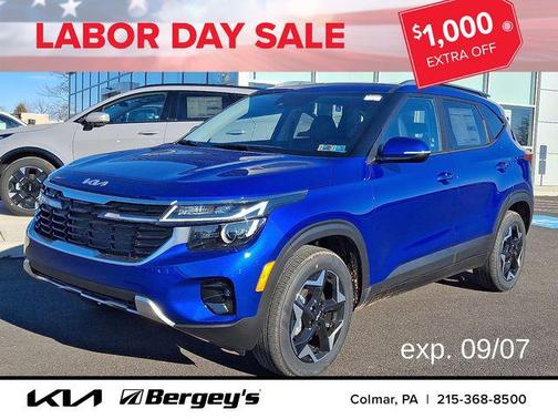 Neptune Blue 2026 Kia Seltos S