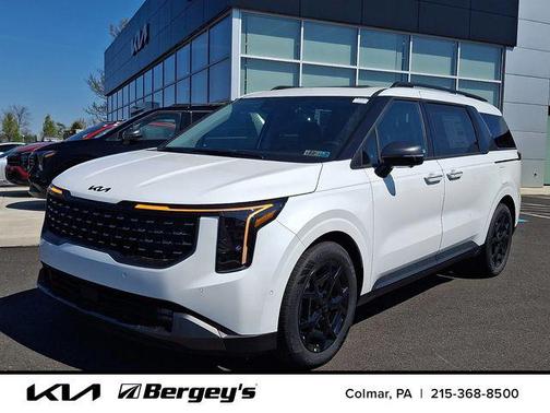 Snow White Pearl 2026 Kia Carnival Hybrid SX