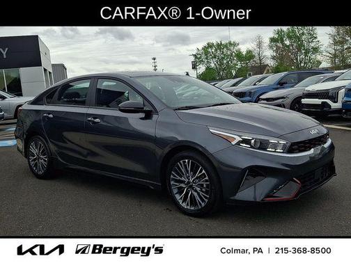 Gravity Gray 2023 Kia Forte GT-Line