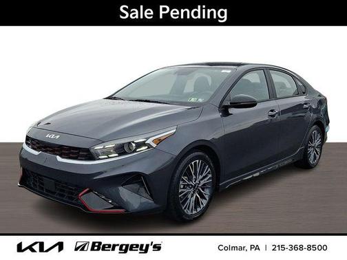 Gravity Gray 2023 Kia Forte GT-Line