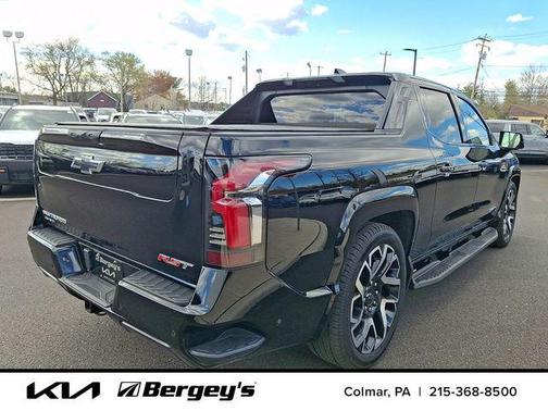 Black 2024 Chevrolet Silverado EV First-Edition RST 4WD