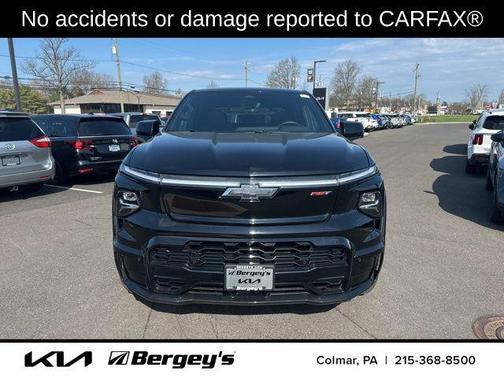 Black 2024 Chevrolet Silverado EV First-Edition RST 4WD