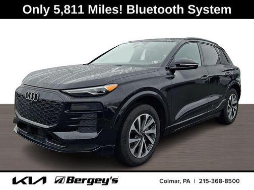 Black Metallic 2025 Audi Q6 e-tron Premium quattro