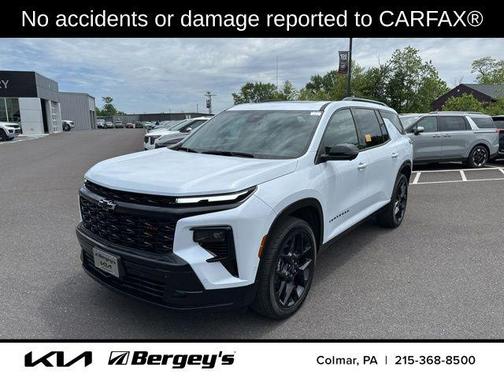 Polar White Tricoat 2026 Chevrolet Traverse RS