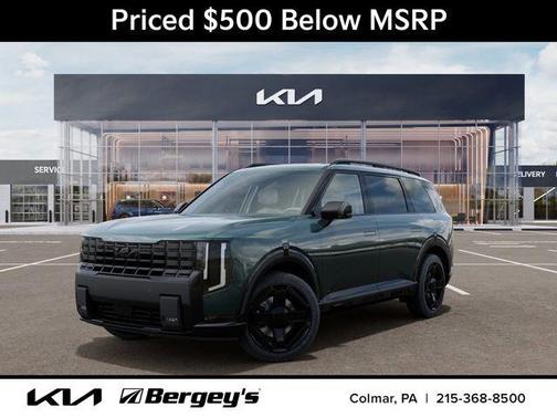 Black Jade Green 2027 Kia Telluride X-Line EX