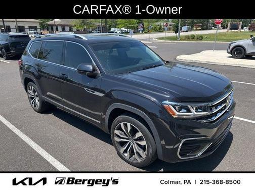 Deep Black 2023 Volkswagen Atlas 3.6L SEL Premium
