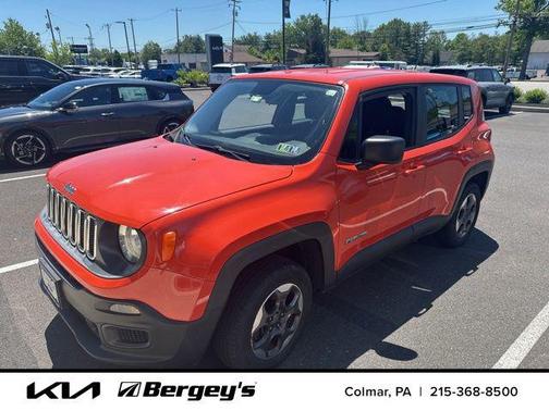 Omaha Orange 2016 Jeep Renegade Sport