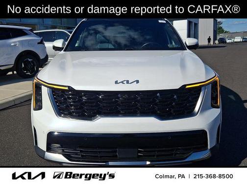 Snow White Pearl 2025 Kia Sorento Hybrid SX Prestige