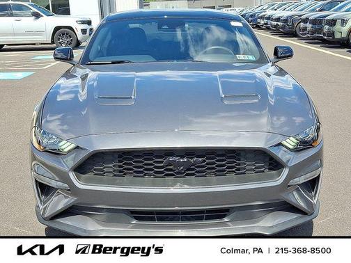 Gray Metallic 2021 Ford Mustang EcoBoost