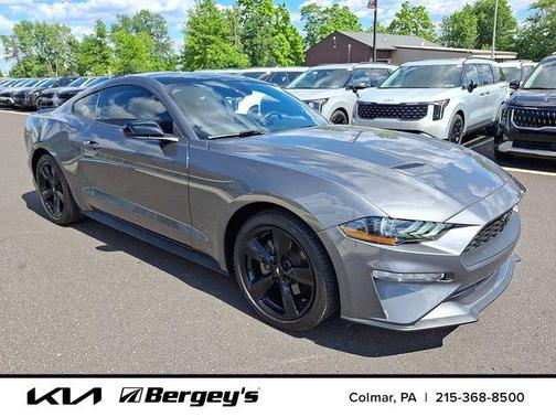 Gray Metallic 2021 Ford Mustang EcoBoost