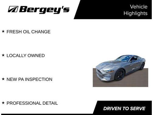 Gray Metallic 2021 Ford Mustang EcoBoost