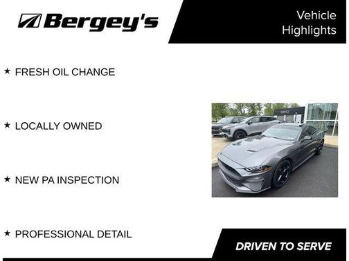 Carbonized Gray Metallic 2021 Ford Mustang EcoBoost