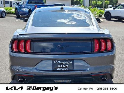 Gray Metallic 2021 Ford Mustang EcoBoost