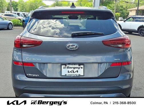 Coliseum Gray 2019 Hyundai TUCSON Night