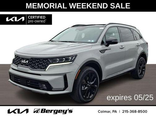 Wolf Gray 2023 Kia Sorento SX