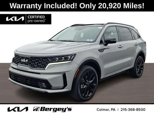 Wolf Gray 2023 Kia Sorento SX