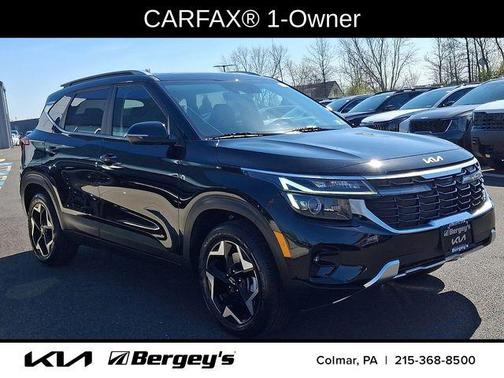 Fusion Black 2024 Kia Seltos EX