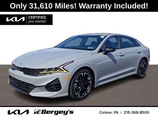 Wolf Gray 2023 Kia K5 GT-Line