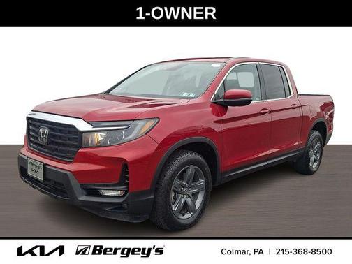 Red 2023 Honda Ridgeline RTL