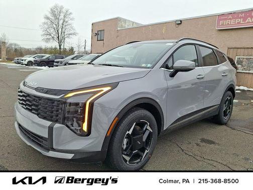 Wolf Gray 2026 Kia Sportage Hybrid EX