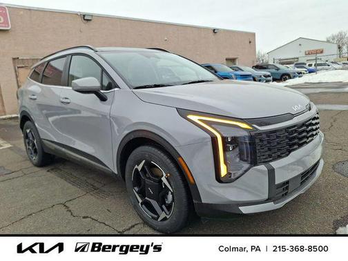 Wolf Gray 2026 Kia Sportage Hybrid EX