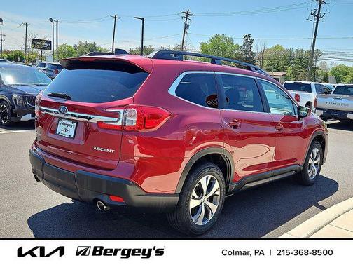 Crimson Red Pearl 2024 Subaru Ascent Premium 7-Passenger