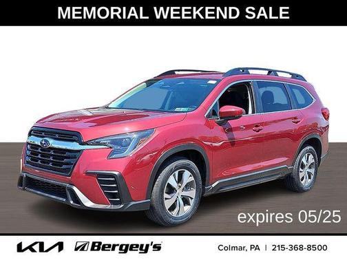 Crimson Red Pearl 2024 Subaru Ascent Premium 7-Passenger