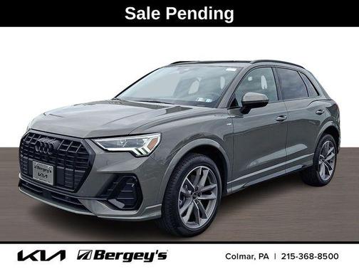 Gray Metallic 2025 Audi Q3 Premium 45 TFSI S line quattro Tiptronic