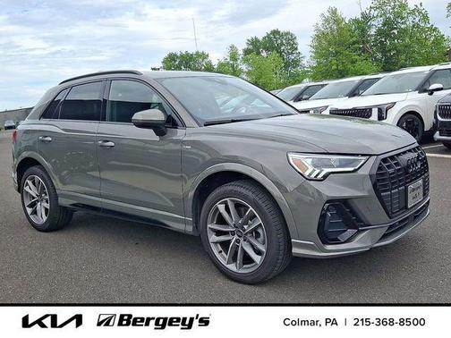 Gray Metallic 2025 Audi Q3 Premium 45 TFSI S line quattro Tiptronic