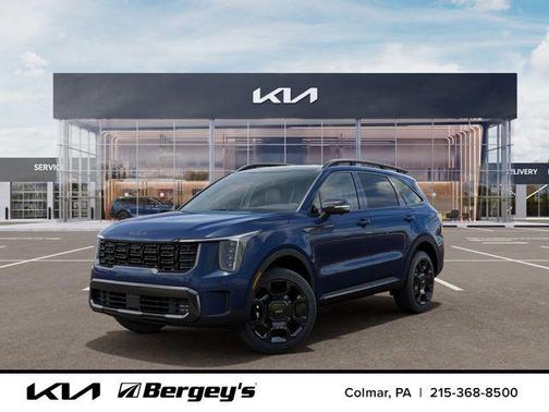 Midnight Lake Blue 2026 Kia Sorento SX