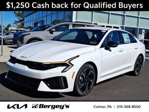 Snow White Pearl 2026 Kia K5 GT-Line