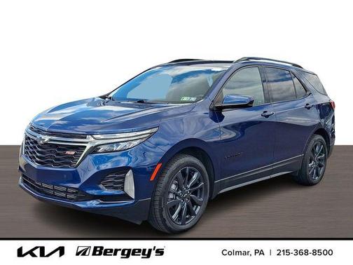 Blue Glow Metallic 2022 Chevrolet Equinox AWD RS