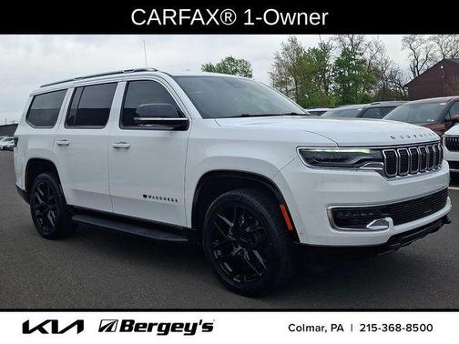 Bright White Clearcoat 2023 Jeep Wagoneer Series I 4x4
