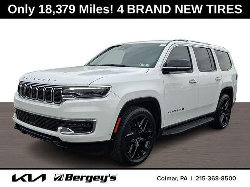 Bright White Clearcoat 2023 Jeep Wagoneer Series I 4x4