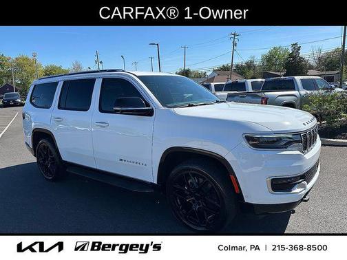 Bright White Clearcoat 2023 Jeep Wagoneer Series I 4x4