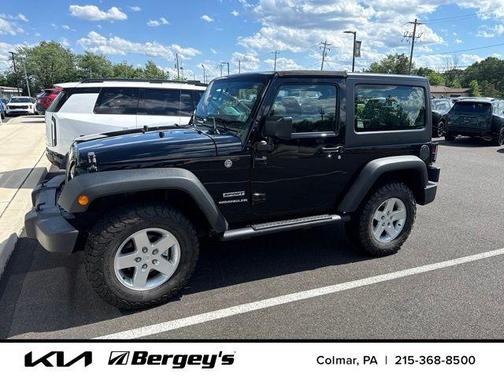 Black Clearcoat 2017 Jeep Wrangler Sport